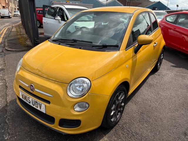 Fiat 500 1.2 S 3dr Petrol Manual Hatchback Petrol Yellow