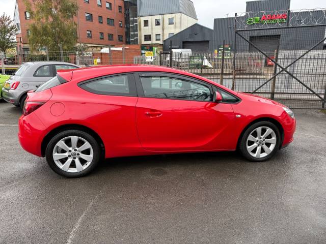 2013 Vauxhall Astra GTC 1.4T 16V 140 Sport 3dr Petrol Manual