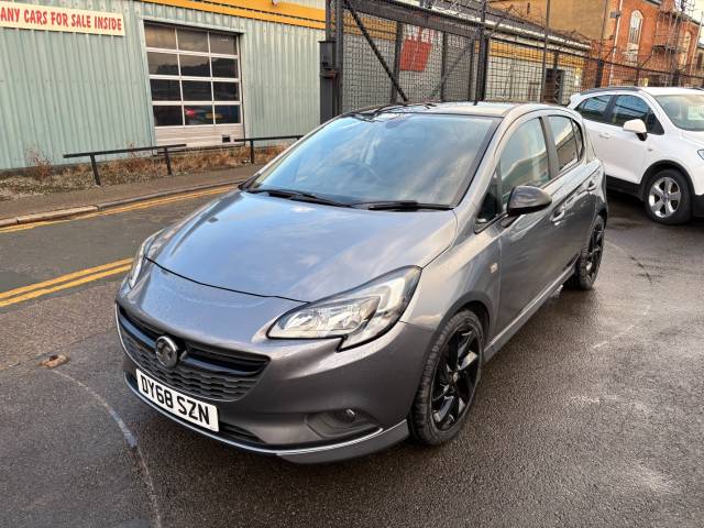 2018 Vauxhall Corsa 1.4 SRi Vx-line Nav Black 5dr Petrol Manual