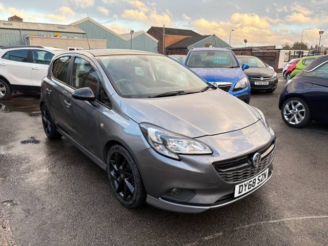 2018 Vauxhall Corsa 1.4 SRi Vx-line Nav Black 5dr Petrol Manual