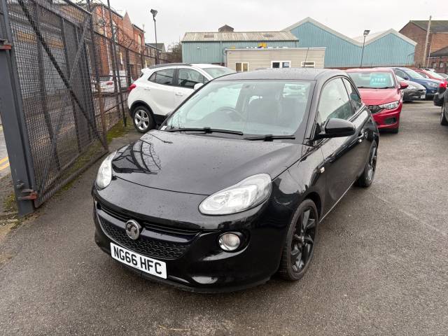 Vauxhall Adam 1.2i Energised 3dr Petrol Manual Hatchback Petrol Black