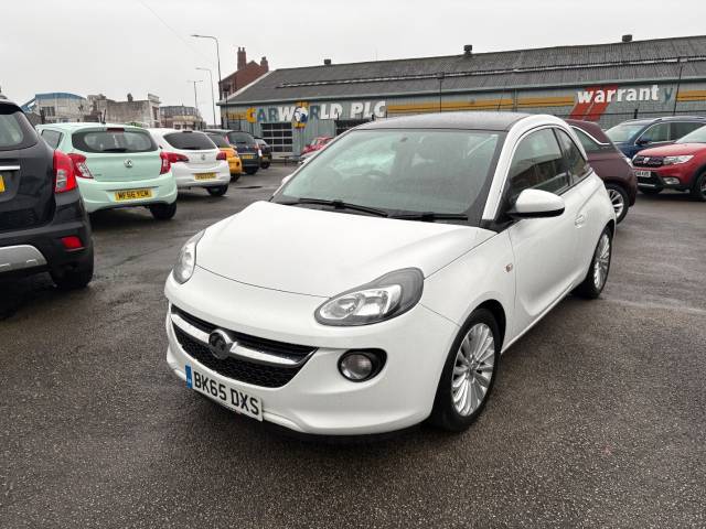 Vauxhall Adam 1.4i Glam 3dr Petrol Manual Hatchback Petrol White