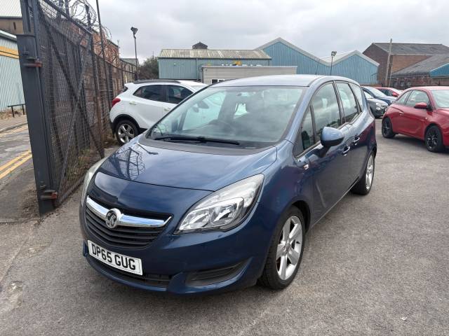 Vauxhall Meriva 1.4i 16V Exclusiv 5dr Petrol Manual MPV Petrol Blue